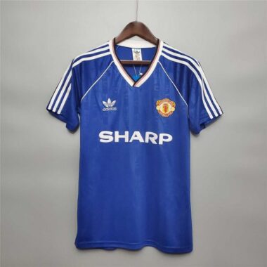 Manchester United retro soccer jersey 1988-1989