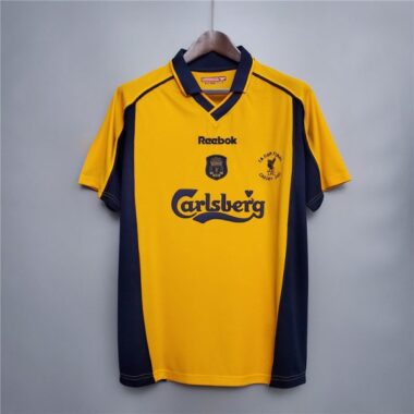 Liverpool away retro soccer jersey 2000-2001