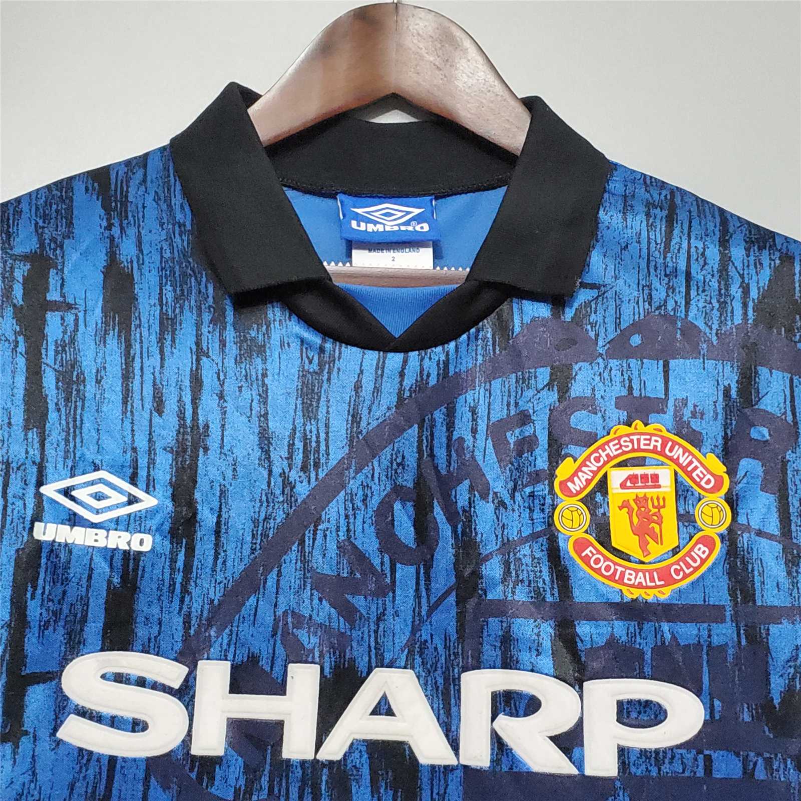 Manchester United retro soccer jersey 1992-1993