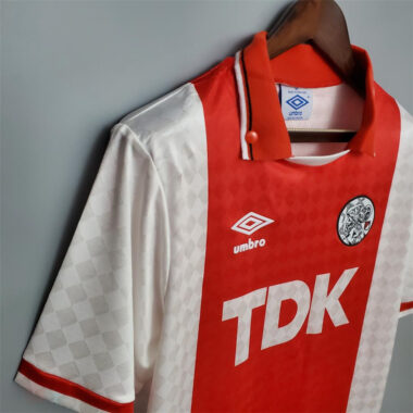 Ajax retro soccer jersey 1989-1990