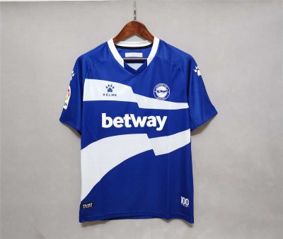 Alaves soccer jersey blue commemorative edition