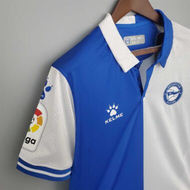 Alaves home soccer jersey 2021-2022