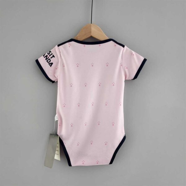 Arsenal infant kit 2022-2023 newborn away jersey