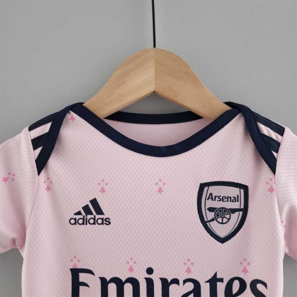 Arsenal infant kit 2022-2023 newborn away jersey