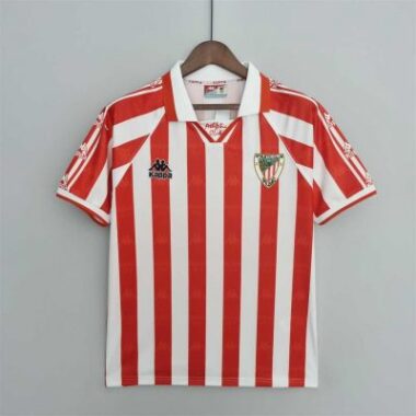 Athletico Bilbao home soccer jersey 1995-1997