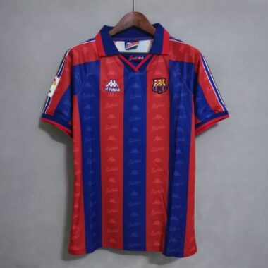 FC Barcelona retro soccer jersey 1996-1997