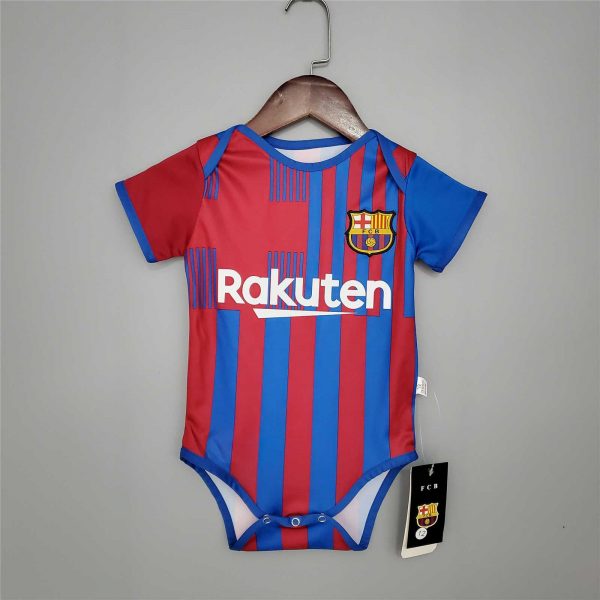 FC Barcelona soccer jersey home 2021-2022 for kids