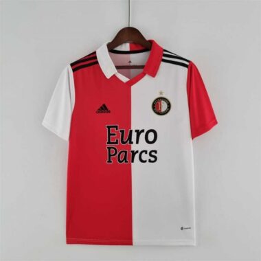 Feyenoord fc home soccer jersey 2022-2023
