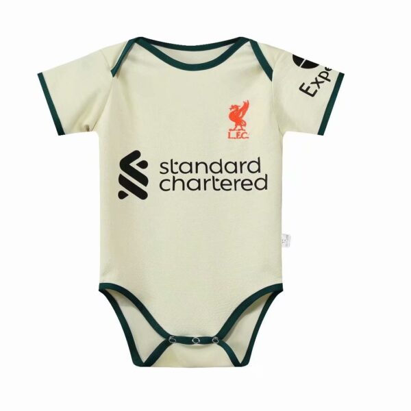 Liverpool away soccer jersey 2021-2022 kids