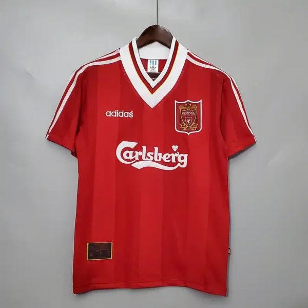 Liverpool home retro soccer jersey 1995-1997