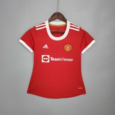 Manchester United home soccer jersey 2021-2022 for women