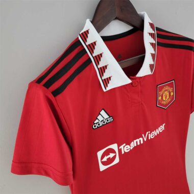 Manchester United home soccer jersey 2022-2023 for women