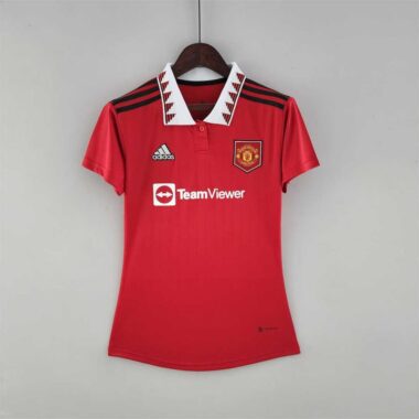 Manchester United home soccer jersey 2022-2023 for women
