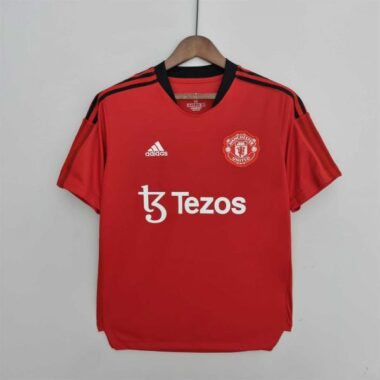 Manchester United jersey 2022-2023 red training suit