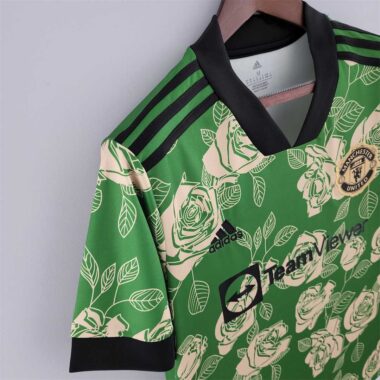 Manchester United jersey 2022-2023 rose edition green