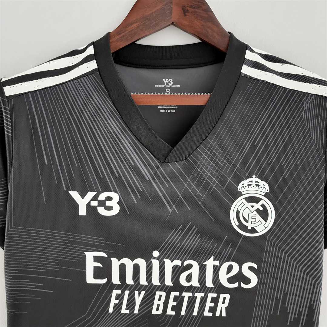 Real Madrid Y3 Black Edition soccer jersey 2022-2023 for women