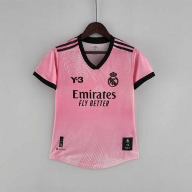 Real Madrid Y3 Pink Edition soccer jersey 2022-2023 for women