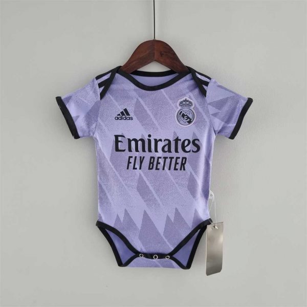 Real Madrid away soccer jersey 2022-2023 for Baby