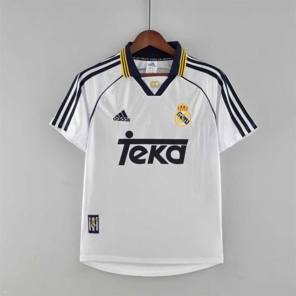 Real Madrid retro soccer jersey 2000