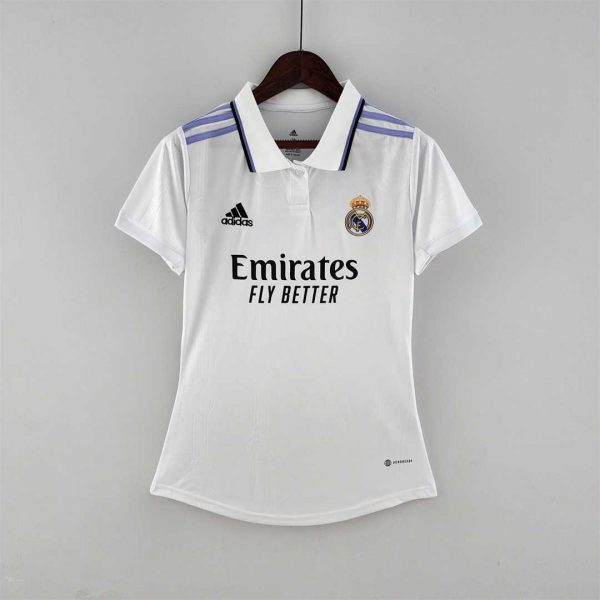 Real Madrid home soccer jersey 2022-2023 for women