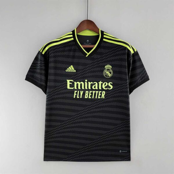 Real Madrid third away soccer jersey 2022-2023