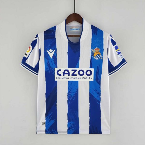 Real Sociedad home soccer jersey 2022-2023