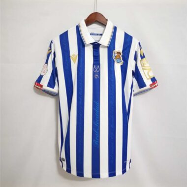 Real Sociedad soccer jersey home King's Cup Final Edition 2021-2022
