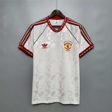 Manchester United retro soccer jersey 1990-1991