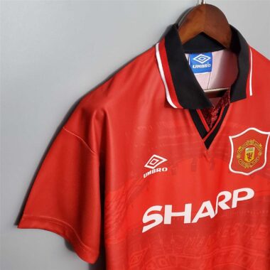 Manchester United home retro soccer jersey 1994-1996