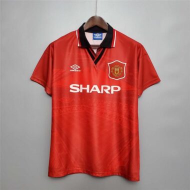 Manchester United home retro soccer jersey 1994-1996