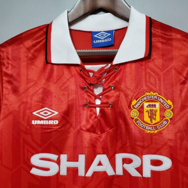 Manchester United retro soccer jersey 1992-1994