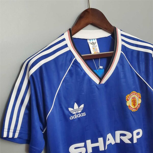 Manchester United retro soccer jersey 1988-1989