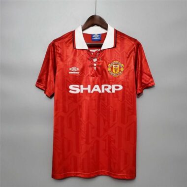 Manchester United retro soccer jersey 1992-1994