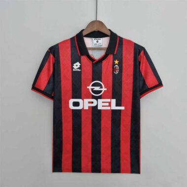 Ac milan retro jersey 1995-1996