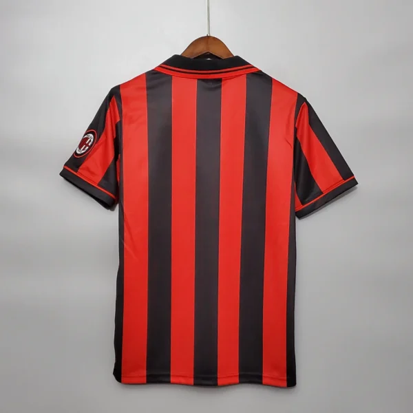 Ac milan home soccer jersey 1996-1997