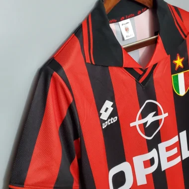 Ac milan home soccer jersey 1996-1997