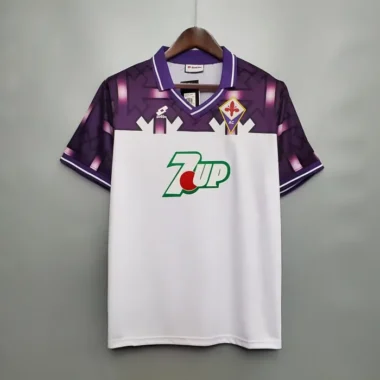Fiorentina fc retro jersey 1992