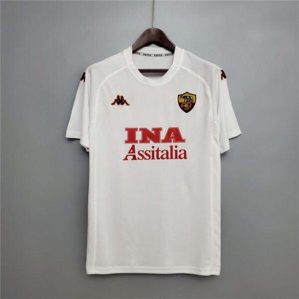 Roma vintage soccer jersey 2000-2001