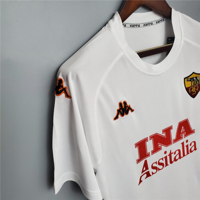 Roma vintage soccer jersey 2000-2001