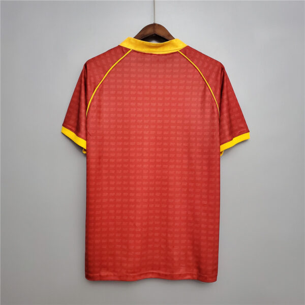 Roma home soccer jersey 1990-1991