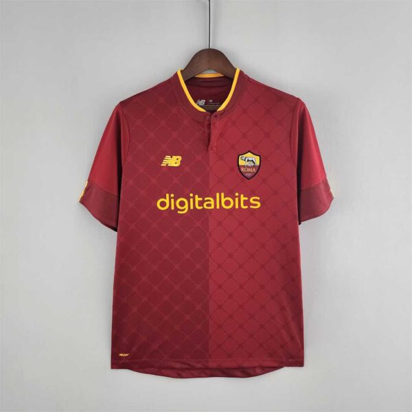 Roma home soccer jersey 2022-2023