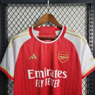 Arsenal Soccer Kit 2023-2024 Red and White Jersey