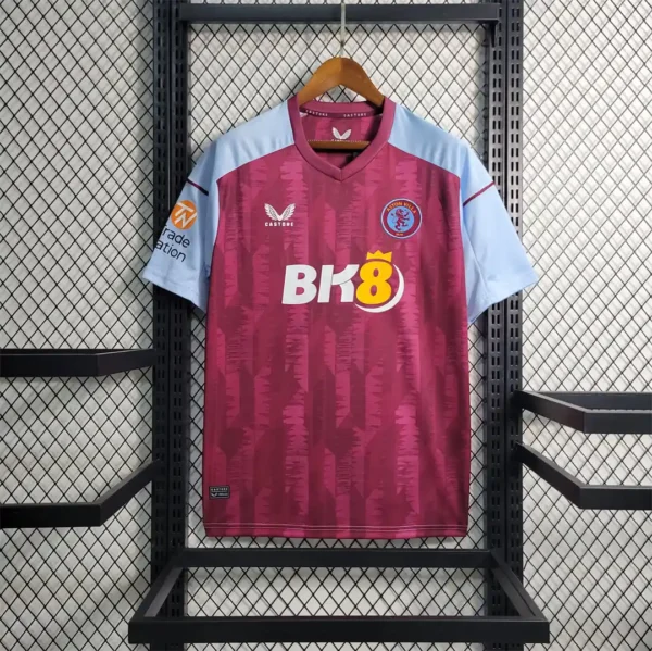 Aston Villa Home Soocer Jersey 23-24