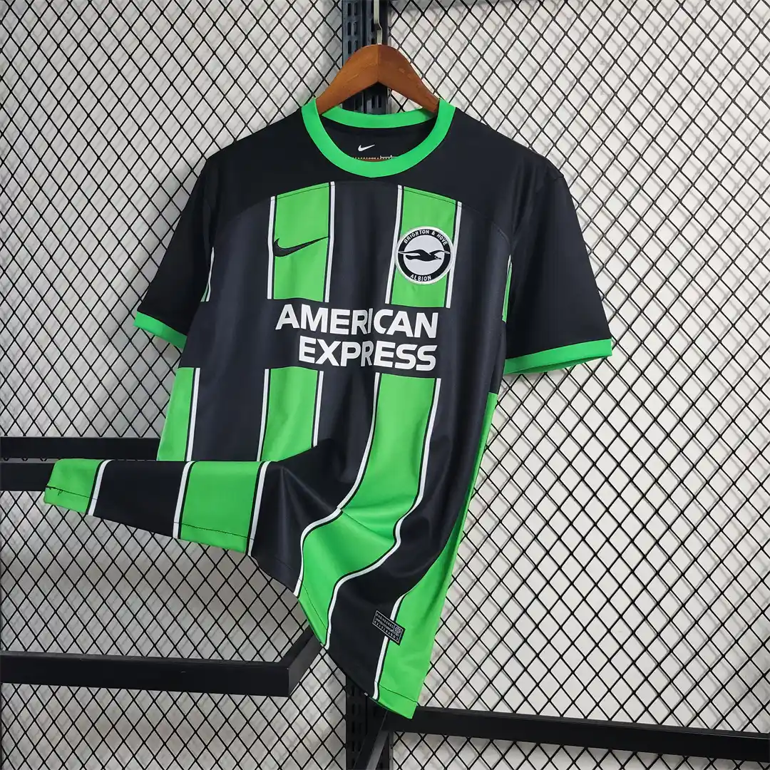 Brighton away soccer jersey 23-24