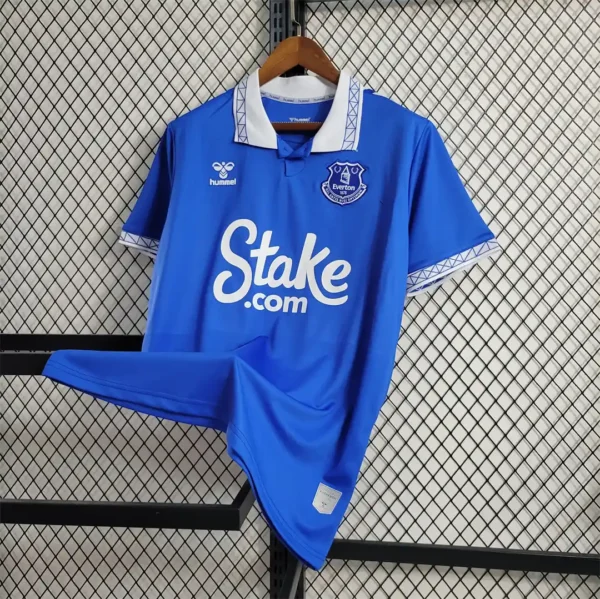 Everton home soccer jersey 23-24 Blue Kit