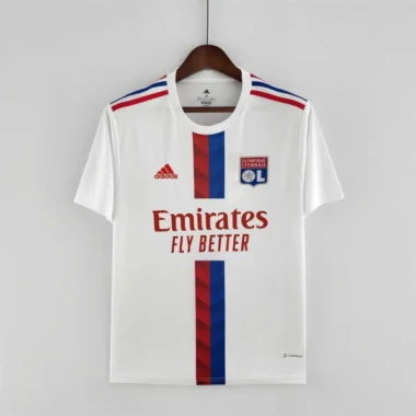 Lyon home soccer jersey 2022-2023