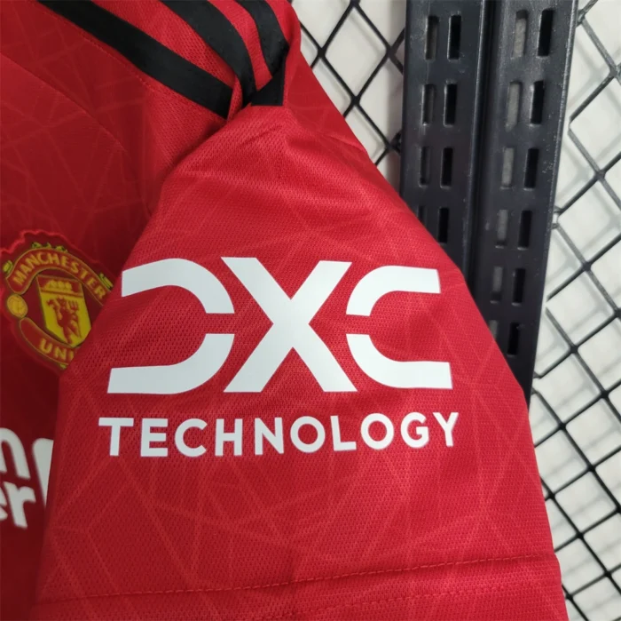 Manchester U Home Soccer Jersey 2023-24 Red Kit