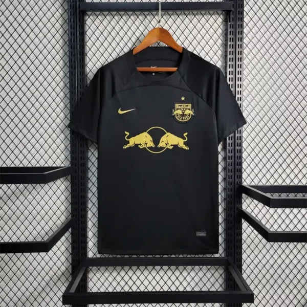 New York Red Bull Jersey Black Kit 2023-2024