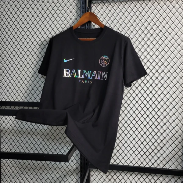 PSG Balmain Paris Edition t shirt 23 24