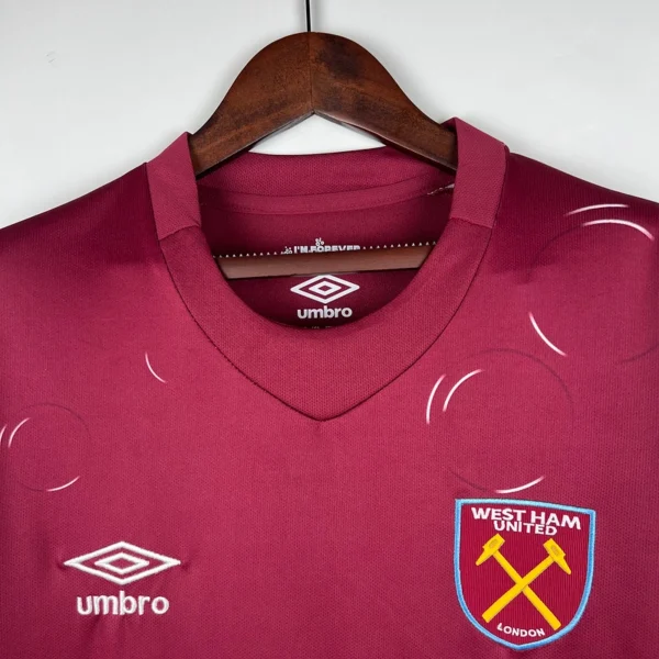 west ham home jersey 2023-2024